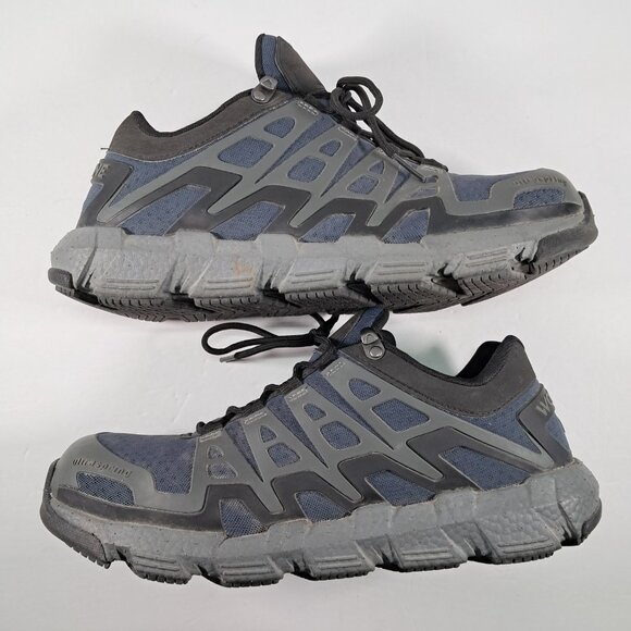 Wolverine Safety Shoes Men 10 M Composite Toe Rev Vent Blue Sneakers W211176 - Picture 4 of 16